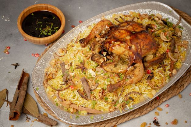 Roasted Chicken with Pomegranate Sauce